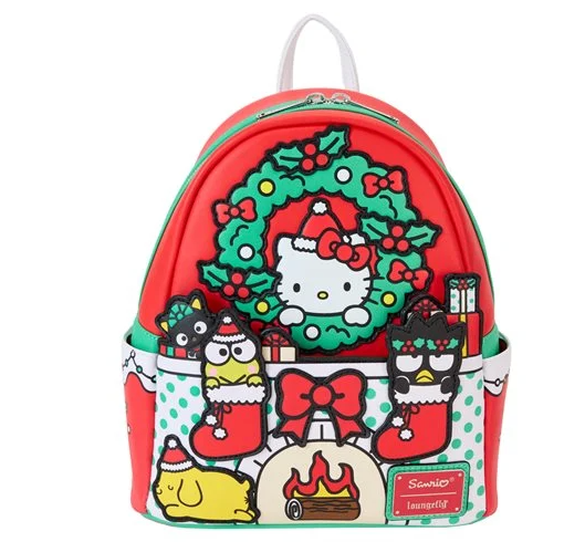 SANRIO CHARACTERS WINTER WONDERLAND LOUNGELFY BACKPACK BAG