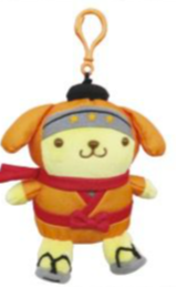 SANRIO POMPOMPURIN NINJA MASCOT CLIP