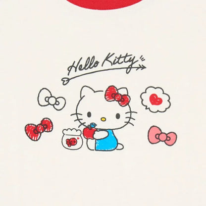 SANRIO HELLO KITTY KIDS WHITE TSHIRT (140 CM)