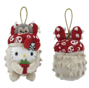 HELLO KITTY MASCOT ORNAMENT HEDGEHOG TOKIDOKI CHRISTMAS / 3