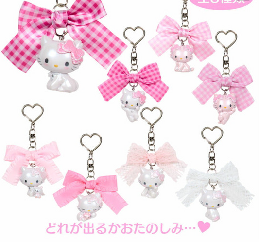 SANRIO ORIGINAL CHARMMY KITTY RIBBON CHARM BLIND BOX (MY FURBABY CHARMMYKITTY)