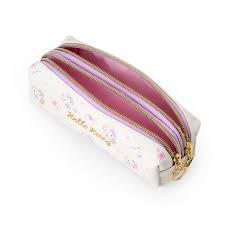 SANRIO ORIGINAL HELLO KITTY DOUBLE ZIPPER PEN CASE