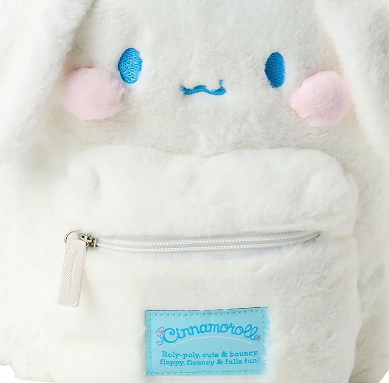 SANRIO CINNAMOROLL FACE-SHAPED BOA BACKPACK
