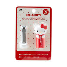 SANRIO ORIGINAL HELLO KITTY NAIL CLIPPERS WITH CAP