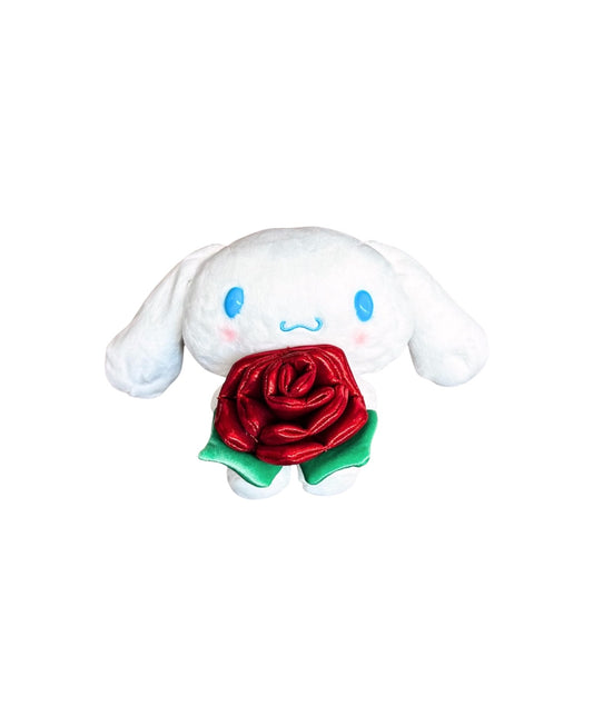 SANRIO CINNAMOROLL 8 IN PLUSH GLITTER ROSE