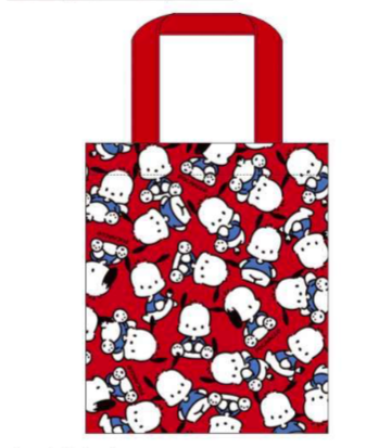 SANRIO POCHACCO PATTERN TOTE BAG