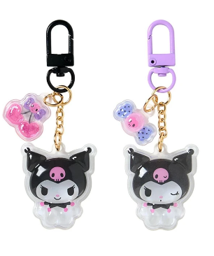 SANRIO ORIGINAL KUROMI KEYCHAIN SET SMILEY DUOS