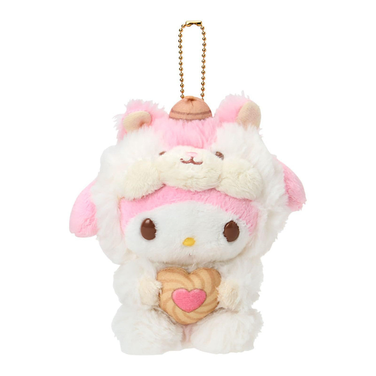 SANRIO MY MELODY MASCOT HOLDER RISUMOFUMOFU