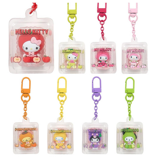 SANRIO ORIGINAL CHARACTERS KEYCHAIN BLIND BOX FRUIT