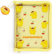 SANRIO JAPAN ORIGINAL POMPOMPURIN CLEAR AND PLUMP 3 D BINDER