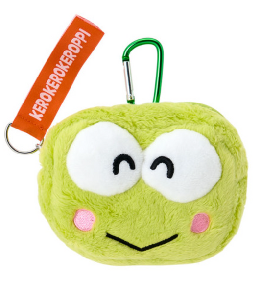 SANRIO ORIGINAL KEROPPI EVERYDAY USE ACCESSORY CASE WITH CARABINER