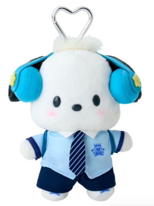 SANRIO ORIGINAL POCHACCO ACADEMY SPARKLING JOURNEY SCHOOL UNIFORM MASCOT HOLDER