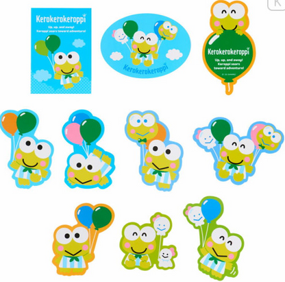 SANRIO ORIGINAL KEROPPI STICKER PACK DREAMING BALLOON