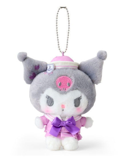 SANRIO ORIGINAL KUROMI MASCOT HOLDER SAILOR COLLAR
