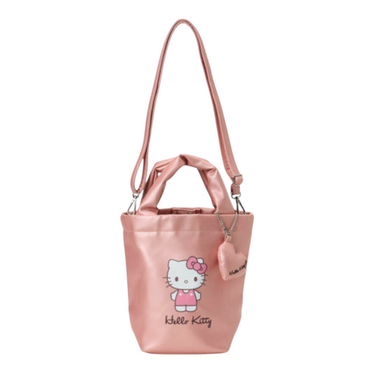SANRIO ORIGINAL HELLO KITTY 2 WAY SHOULDER HANG BAG PINK