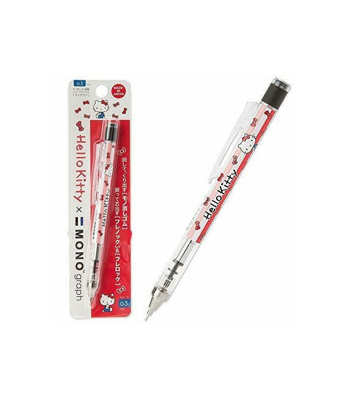 SANRIO JAPAN ORIGINAL HELLO KITTY X MONO GRAPH 0.5MM MECHANICAL PENCIL