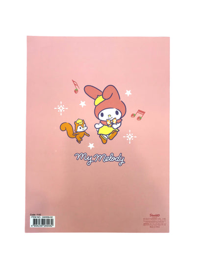 SANRIO JAPAN ORIGINAL MY MELODY A5 NOTEBOOK