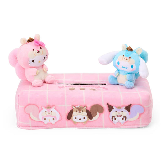 SANRIO OTHER CHARACTERS TISSUE BOX CASE RISUMOFUMOFU