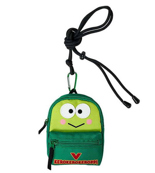 SANRIO ORIGINAL KEROPPI MINI BACKPACK-STYLE POUCH (HAPIDANBUI BOYS HAPPY BIRTHDAY 5TH ANNIVERSARY! ALL TOGETHER)