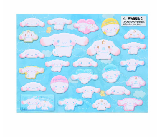 SANRIO ORIGINAL CINNAMOROLL STICKER PLIMP CHEEKS