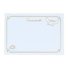 SANRIO ORIGINAL CINNAMOROLL MESSAGE MINI PAD