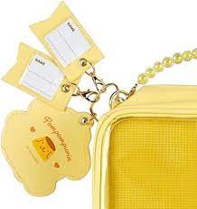 SANRIO JAPAN ORIGINAL POMPOMPURIN VINYL SHOULDER BAG / POUCH