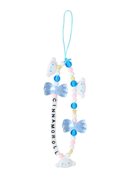 SANRIO ORIGINAL CINNAMOROLL BEAD STRAP WITH MASCOT