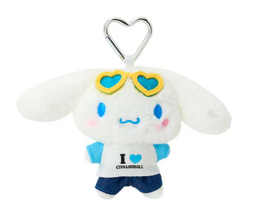 SANRIO ORIGINAL CINNAMOROLL I LOVE SANRIO CHARACTERS MASCOT HOLDER