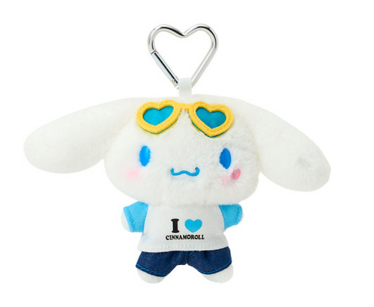SANRIO ORIGINAL CINNAMOROLL I LOVE SANRIO CHARACTERS MASCOT HOLDER