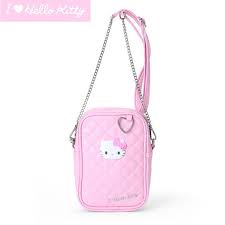 SANRIO ORIGINAL MINI SHOULDER BAG PINK I LOVE HELLO KITTY