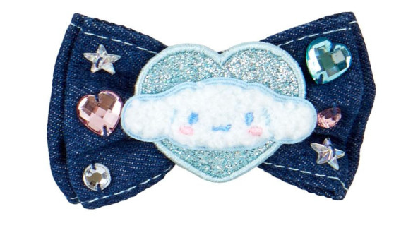 SANRIO ORIGINAL CHARACTERS HAIR CLIP DENIM PATCH BLIND BOX