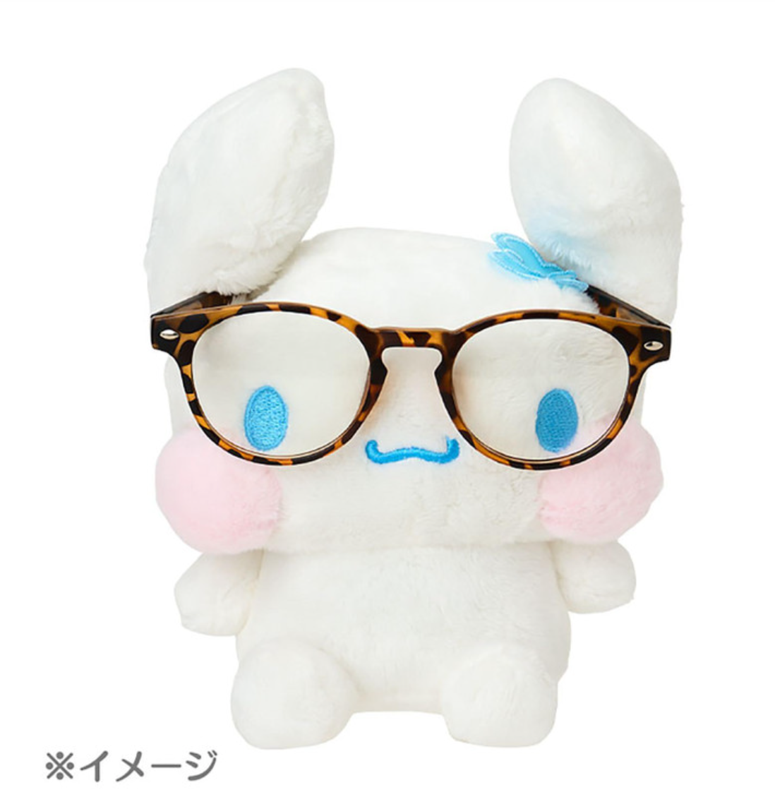 SANRIO ORIGINAL CINNAMOROLL PLUMP CHEEKS PLUSH GLASSES STAND