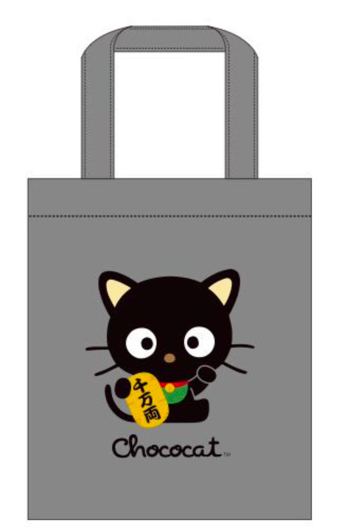 SANRIO CHOCOCAT TOTE BAG LUCKY CAT CO