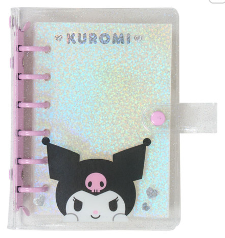 SANRIO ORIGINAL KUROMI CLEAR STICKER BINDER