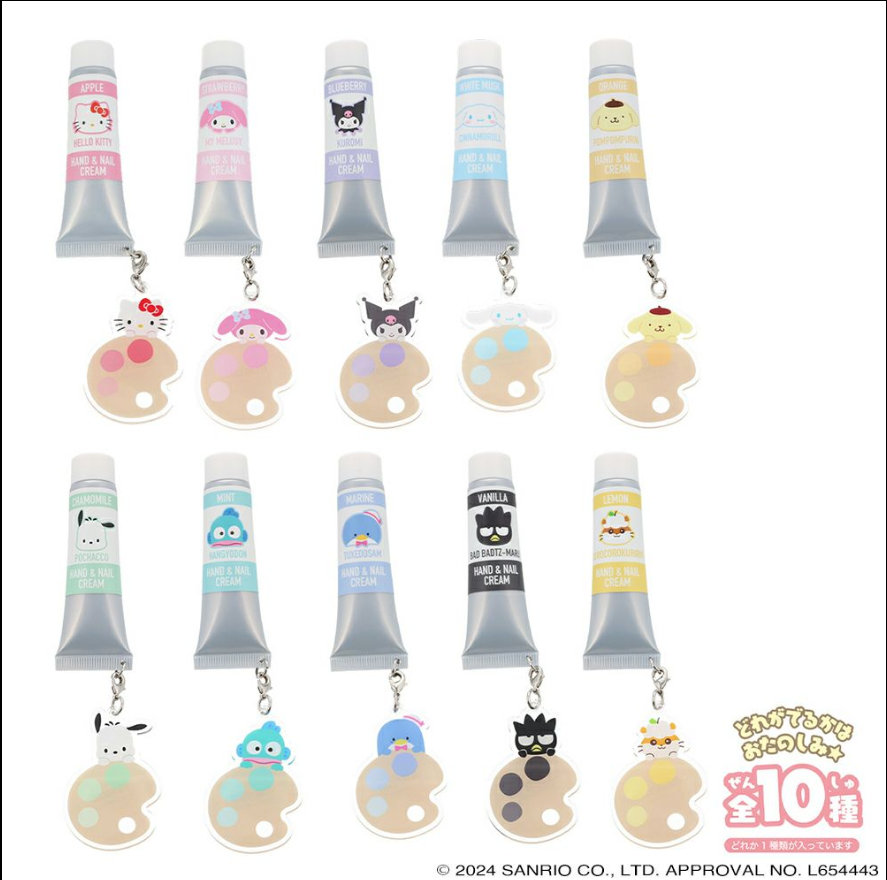 SANRIO ORIGINAL CHARACTERS HAND LOTION CHARM BLIND BOX