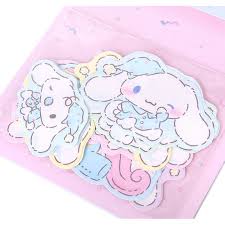 SANRIO ORIGINAL CINNAMOROLL STICKER SET NEMUNEMU TIME