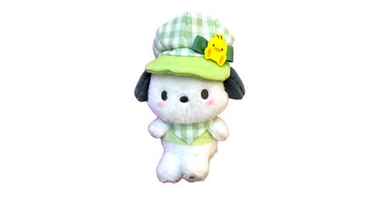 SANRIO ORIGINAL POCHACCO GINGHAM MASCOT CLIP