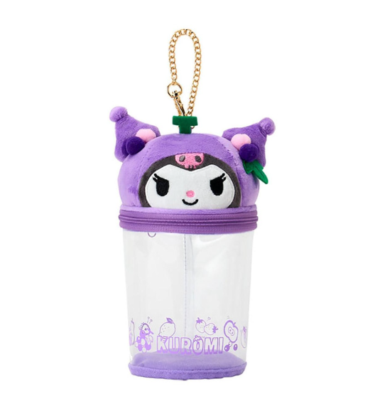 SANRIO ORIGINAL KUROMI VINYL POUCH CHARM FRUIT