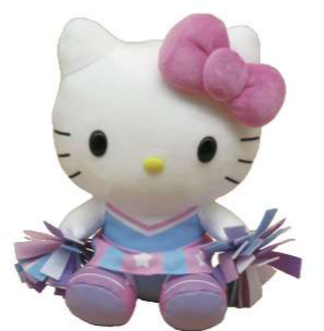 SANRIO HELLO KITTY CHEERLEADER CLUB ACTIVITIES 10 IN PLUSH