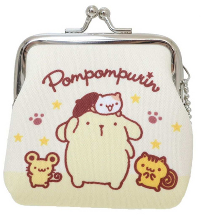 SANRIO JAPAN ORIGINAL POMPOMPURIN GAMAGUCHI COIN PURSE / POUCH