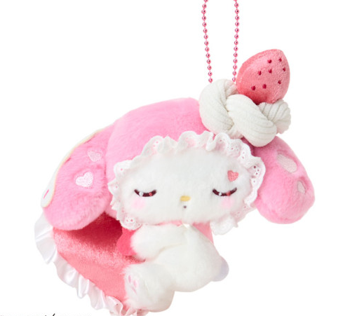 SANRIO ORIGINAL MY MELODY DOLLYMIX PETIT SLEEPING SOUNDLY MASCOT HOLDER