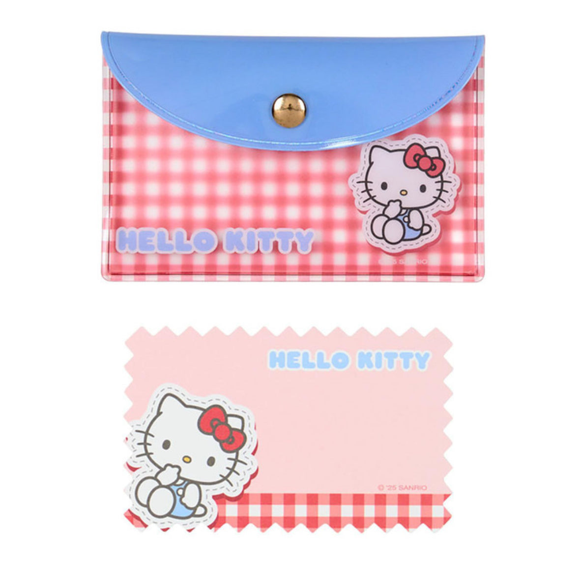 SANRIO HELLO KITTY MEMO AND CARD CASE