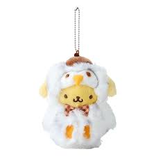 SANRIO ORIGINAL POMPOMPURIN FOREST SMALL ANIMALS MASCOT CHARM / PLUSH