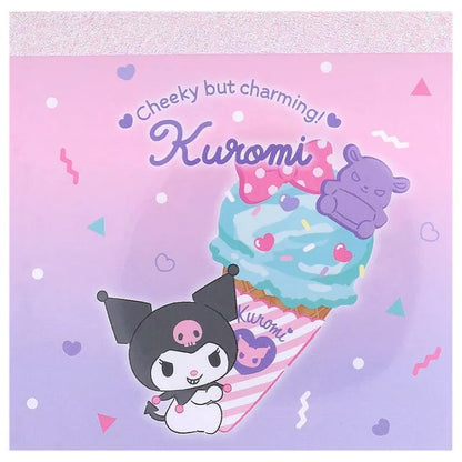 SANRIO KUROMI ICE CREAM MEMO PAD KU