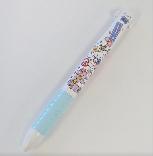SANRIO ORIGINAL CINNAMOROLL SAKURA 2 COLOR BALLPOINT PEN