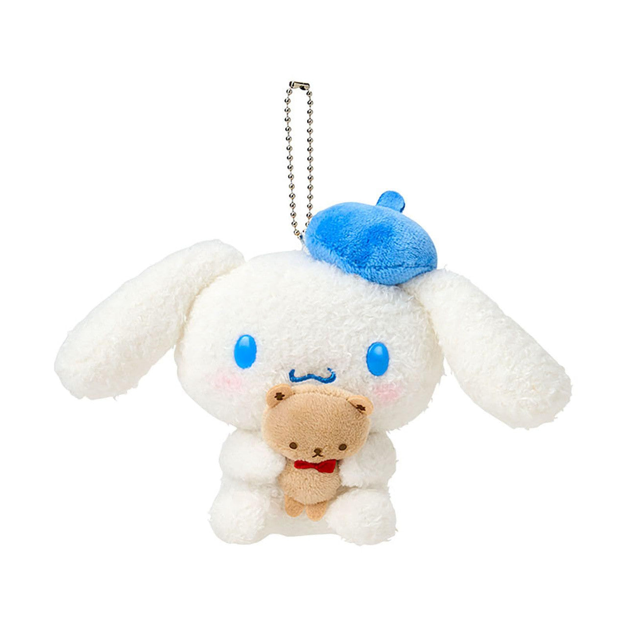 SANRIO CINNAMOROLL MASCOT HOLDER WITH THE BEAR BLUE BERET