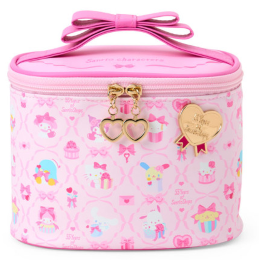 SANRIO ORIGINAL CHARACTERS WRAPPING PAPER VANITY POUCH