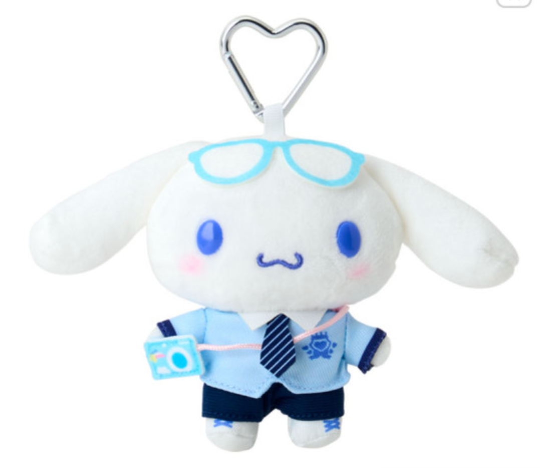 SANRIO ORIGINAL CINNAMOROLL ACADEMY SPARKLING JOURNEY SCHOOL UNIFORM MASCOT HOLDER