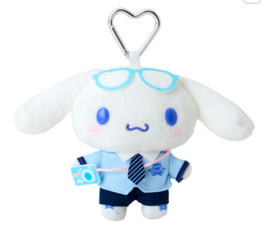 SANRIO ORIGINAL CINNAMOROLL ACADEMY SPARKLING JOURNEY SCHOOL UNIFORM MASCOT HOLDER