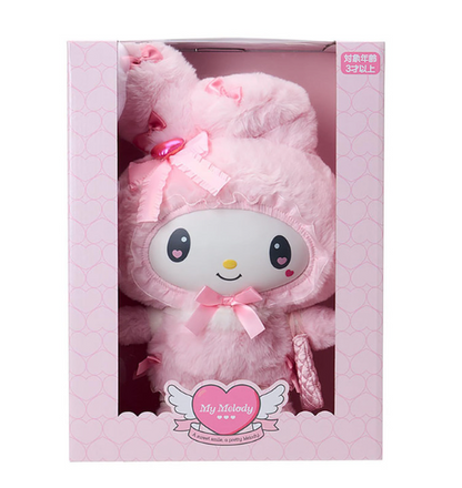 SANRIO ORIGINAL MY MELODY SOFT VINYL FACE DOLL  MELOUSA ROMIUSA